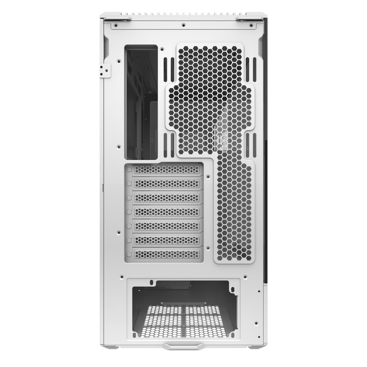 AB123533W - Caja Abysm Gaming Arian Frame A400 Panel Lateral de Cristal Templado ARGB 1xUSB-A 3.0 1xUSB-C 3.1 ATX mATX Mini-ITX Blanca (AB123533W)