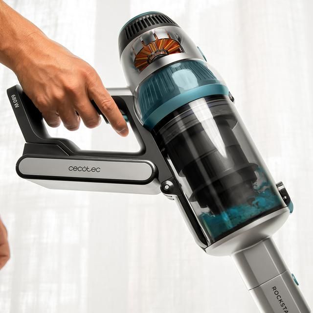 05763 - Aspirador CECOTEC Conga Rockstar 1600 Advance 3 en 1: Vertical/Escoba/De mano 680W Sin Cables Motor Digital Brushless Cepillo Jaliscazo (05763)
