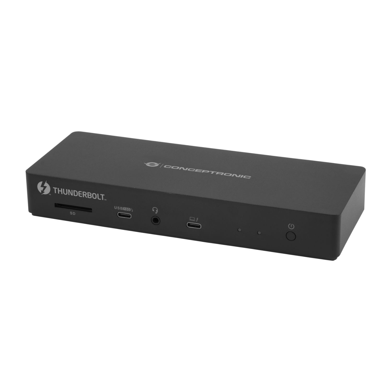 DONN30B - Docking Station CONCEPTRONIC USB-C 13en1 2xUSB-A 3.1/2xUSB-C 3.1 PD 96W/2xThunderbolt 4/1xHDMI 2.1/1xRJ45/Lector Tarjetas 8K UHD Negro (DONN30B)