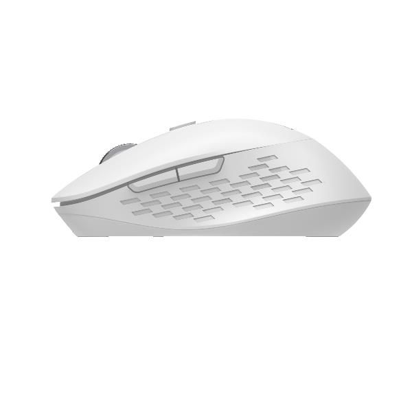 NXMODWI02 - Rat�n NILOX Ergon�mico �ptico RF Wireless/Bluetooth 1600dpi 6 Botones Blanco (NXMODWI02)