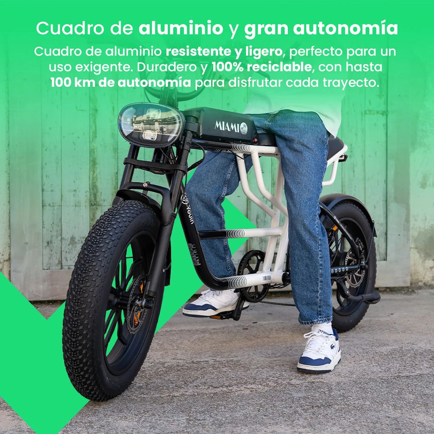 BK7000 - Bicicleta Elctrica YOUIN Fat Bike Miami 20