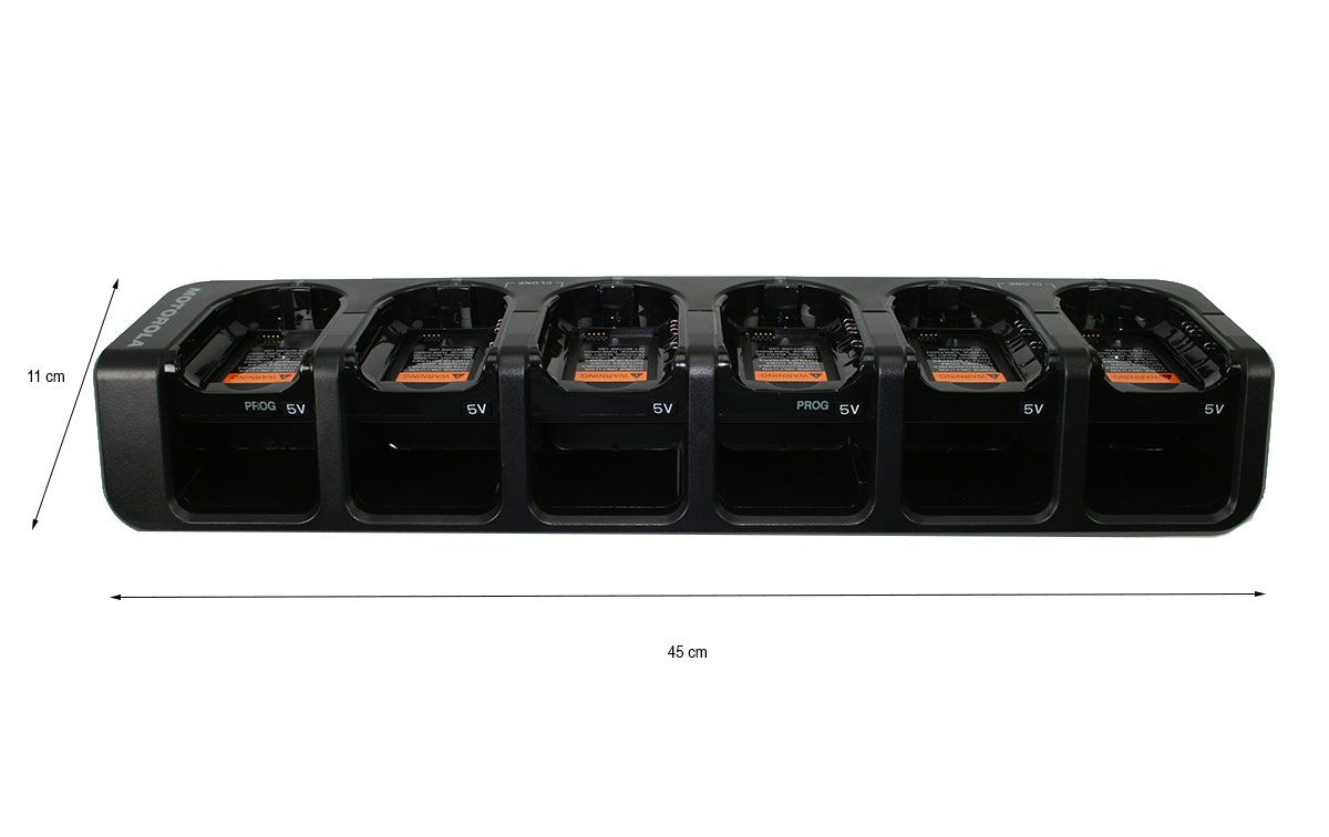 IXPN4029 - Cargador Motorola base multiple de carga hasta 6walkies CLP-446 y CLP-446E. (IXPN4029)