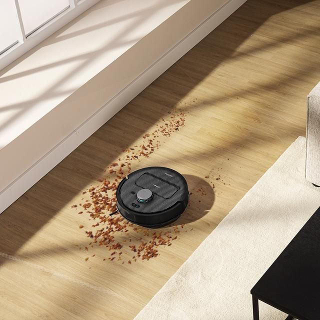 A01_EU01_114480 - Robot aspirador Cecotec Conga X50 con Motor de succin 15000 Pa. Base 4en1, navegacin lser, mopas spin, cepillo lateral. Base total de autovaciado de polvo, agua y limpieza de las mopas. App y conexin Bluetooth y WiFi para redes 2.4Gh (A01_EU01_114480)