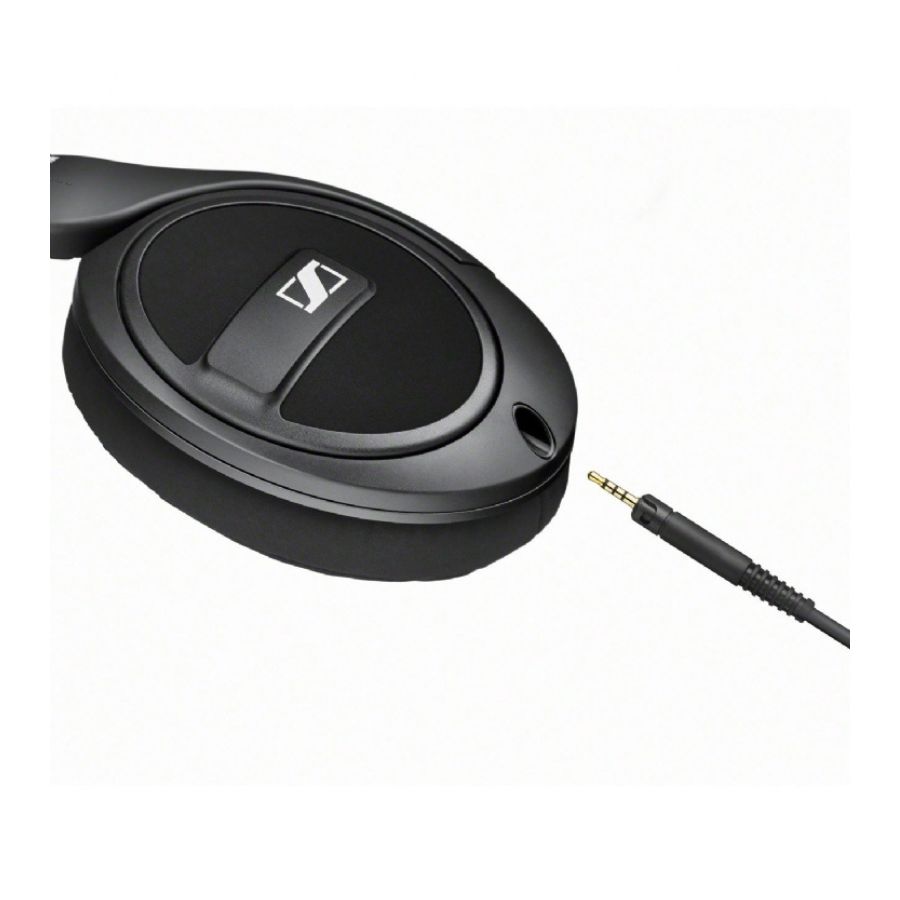 SV506829 - Auriculares Sennheiser HD 569 Circumaurales Jack 3.5mm Cable 1.2m/Jack 6.3mm Cable 3m Negros (SV506829)