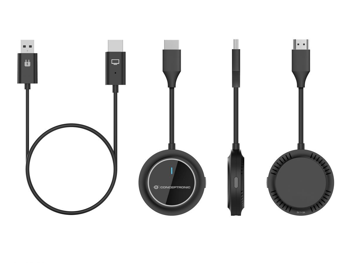 ATHERIC02B - Transmisor Inal�mbrico CONCEPTRONIC 1080p/60Hz HDMI 1.4 Negro (ATHERIC02B)