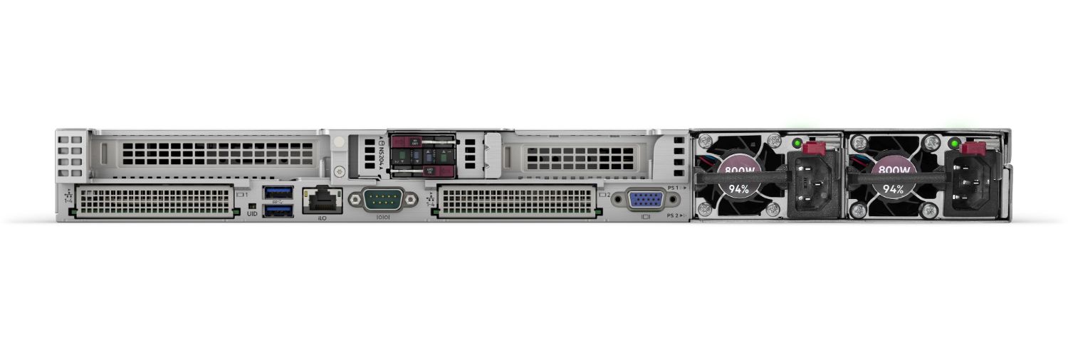P71673-425 - Servidor HP ProLiant DL360 Gen11 Intel Xeon Silver 4510 2x32Gb 2x960Gb 4xRJ45 2x1000W Ethernet 1U Negro (P71673-425)