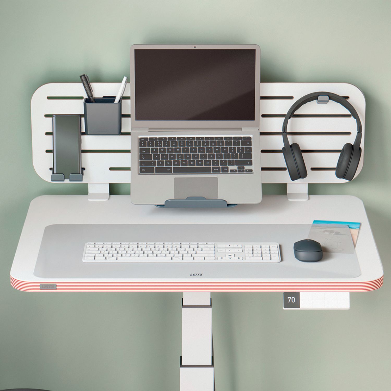 5381-00-03 - Alfombrilla Leitz 70x36cm Transparente Fabricada en pl�stico PVC con acabado mate para evitar reflejos.(5381-00-03)