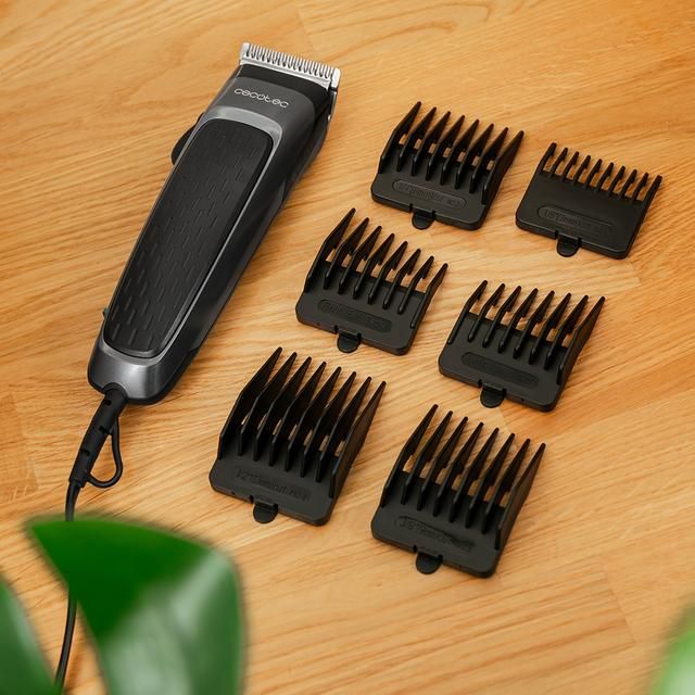 A01_EU01_100001 - Cortapelo Cecotec PrecisionCare Power Blade, hasta 5800 rpm, cuchillas de acero inoxidable, dise�o ligero, palanca de ajustes y 6 peines con diferentes longitudes y funciones. (A01_EU01_100001)