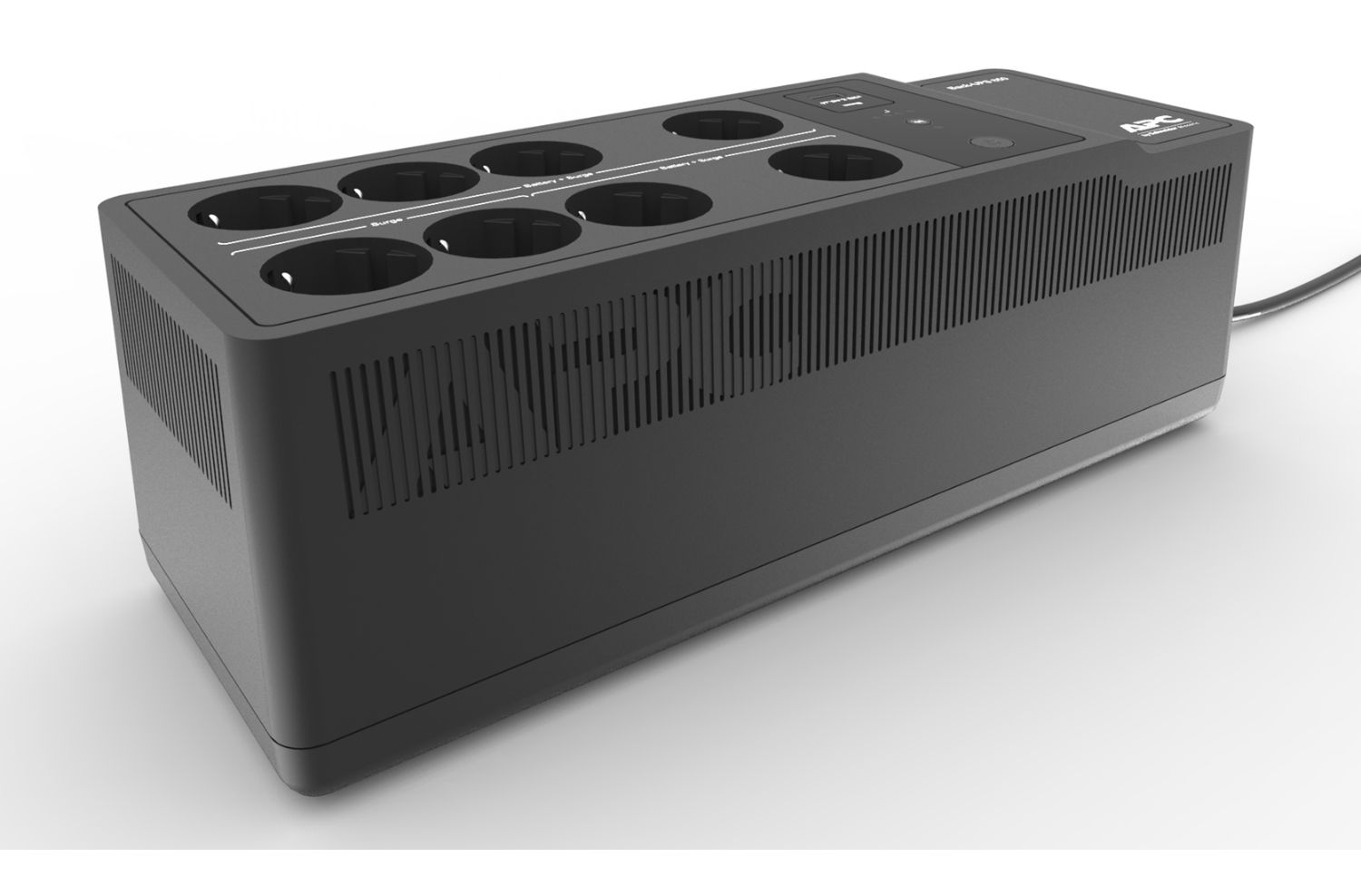 BE650G2-GR - S.A.I. APC 650VA 400W 8xSchuko 1xUSB-A/Carga Negra (BE650G2-GR)