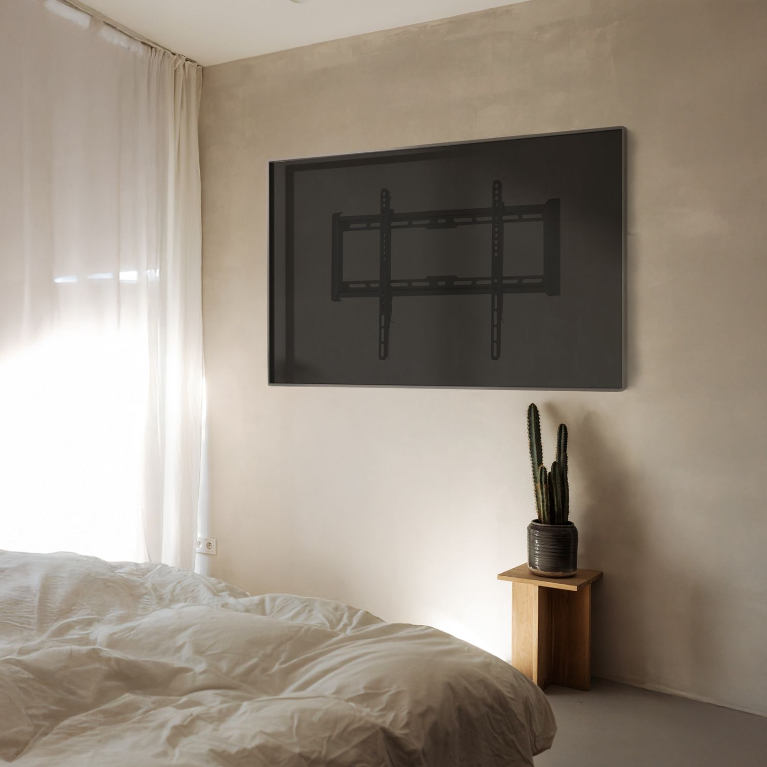 LP1083F-B - Soporte de Pared TooQ 37