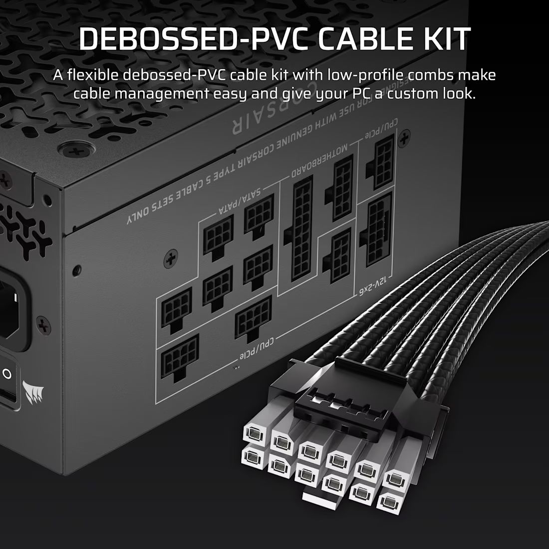 CP-9020300-EU - Fuente de Alimentaci�n Corsair RM1000X 1000W 80+Gold ATX Full Modular (CP-9020300-EU)