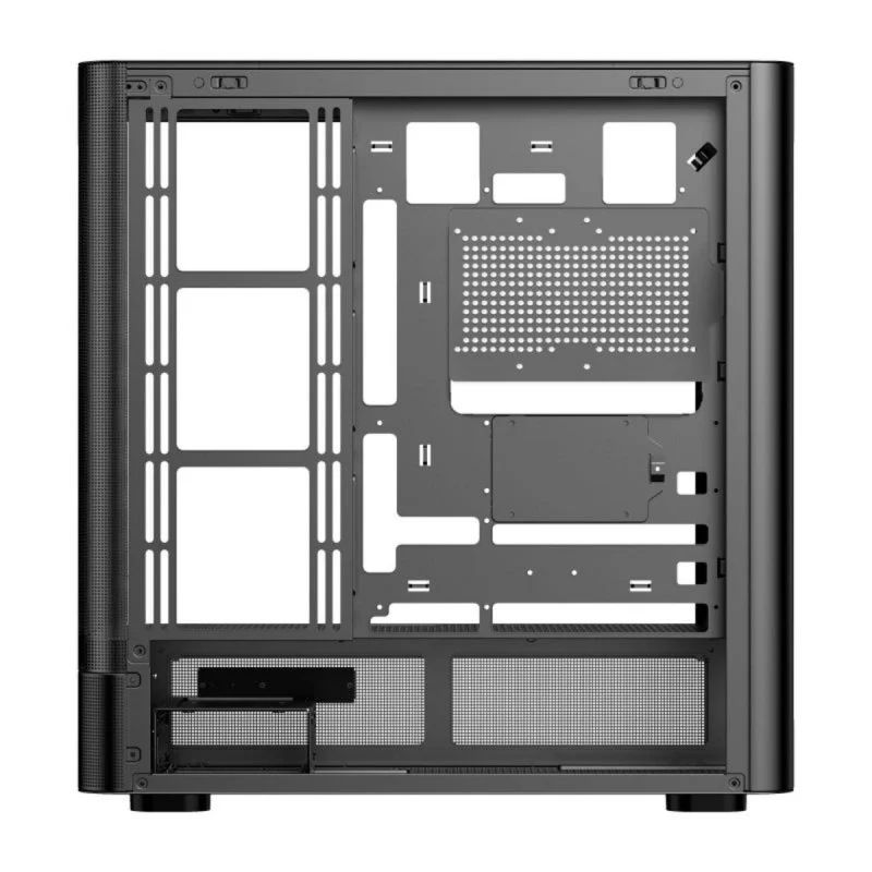 OUT7969 - Caja ABYSM GAMING Danube Sava H500 II Air ARGB ATX (AB123801) (OUT7969). Buen estado. Sin controladora de ventiladores. (OUTLET)