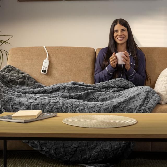 A01_EU01_115954 - Manta el�ctrica CECOTEC HeatConfort Luma 160x130cm, con Apagado Autom�tico y 10 Niveles de Temperatura Ajustables. Sherpa.(A01_EU01_115954)