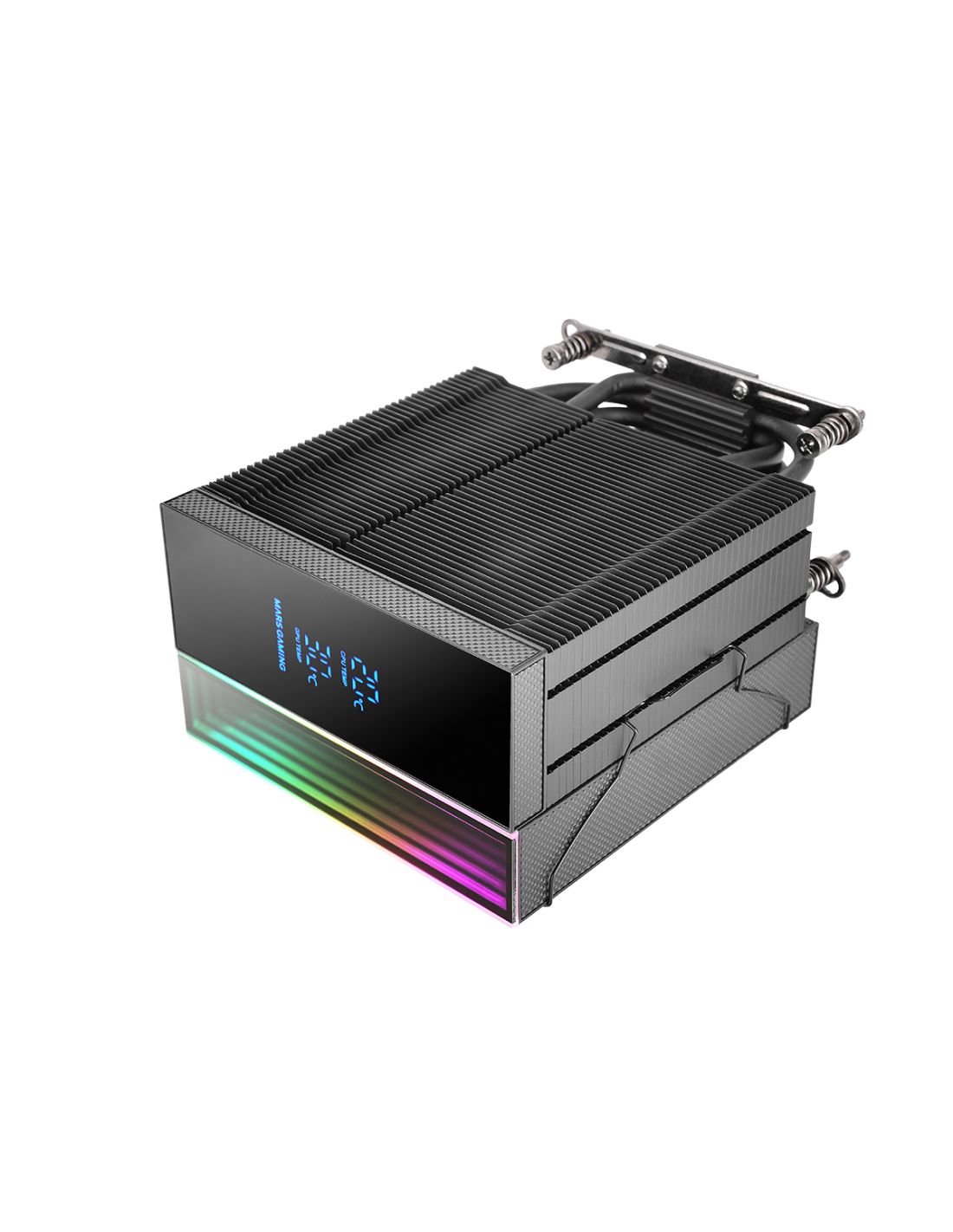 MCPULCD - Ventilador CPU Mars Gaming ARGB Multisocket 120mm 300W TDP Pantalla LCD Negro (MCPULCD)