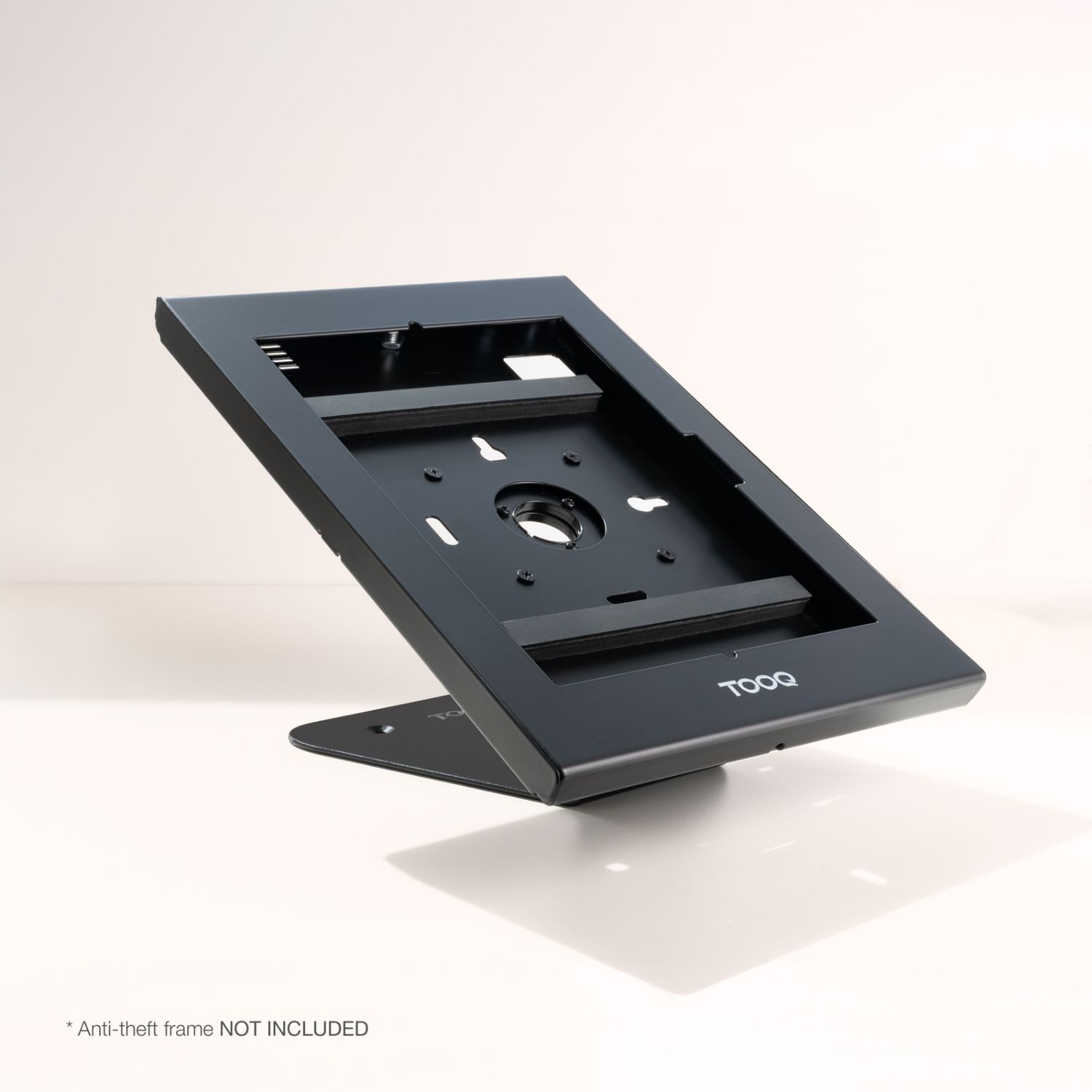 TQATWM3401-B - Soporte de Mesa/Pared TooQ para Marco Antirrobo Tablet Negro (TQATWM3401-B)