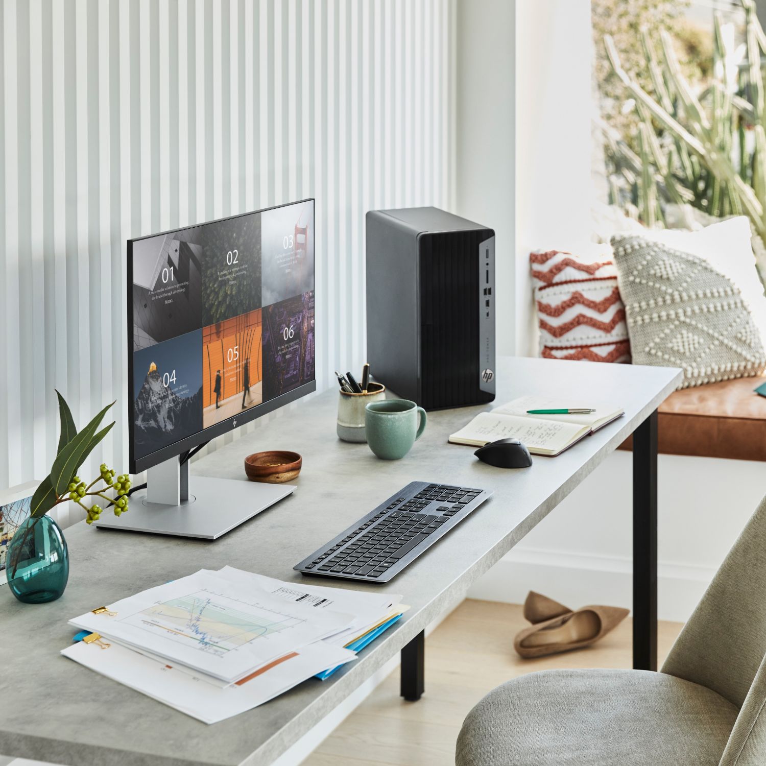 9M8Q8AT - Ordenador HP Pro Tower 400 G9 Intel Core i7-14700 16Gb 512Gb SSD 2xUSB 2.0 3xUSB-A 3.0 3xUSB-A 3.1 1xUSB-C 3.1 1xDP 1.4 1xHDMI 1.4 Teclado+Rat�n W11P Negro (9M8Q8AT)