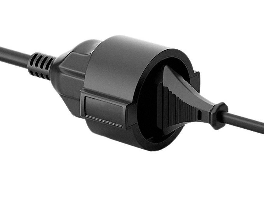 EQ112180 - Cable de Alimentaci�n EQUIP Schuko/M a Schuko/H 1.8m Negro (EQ112180)