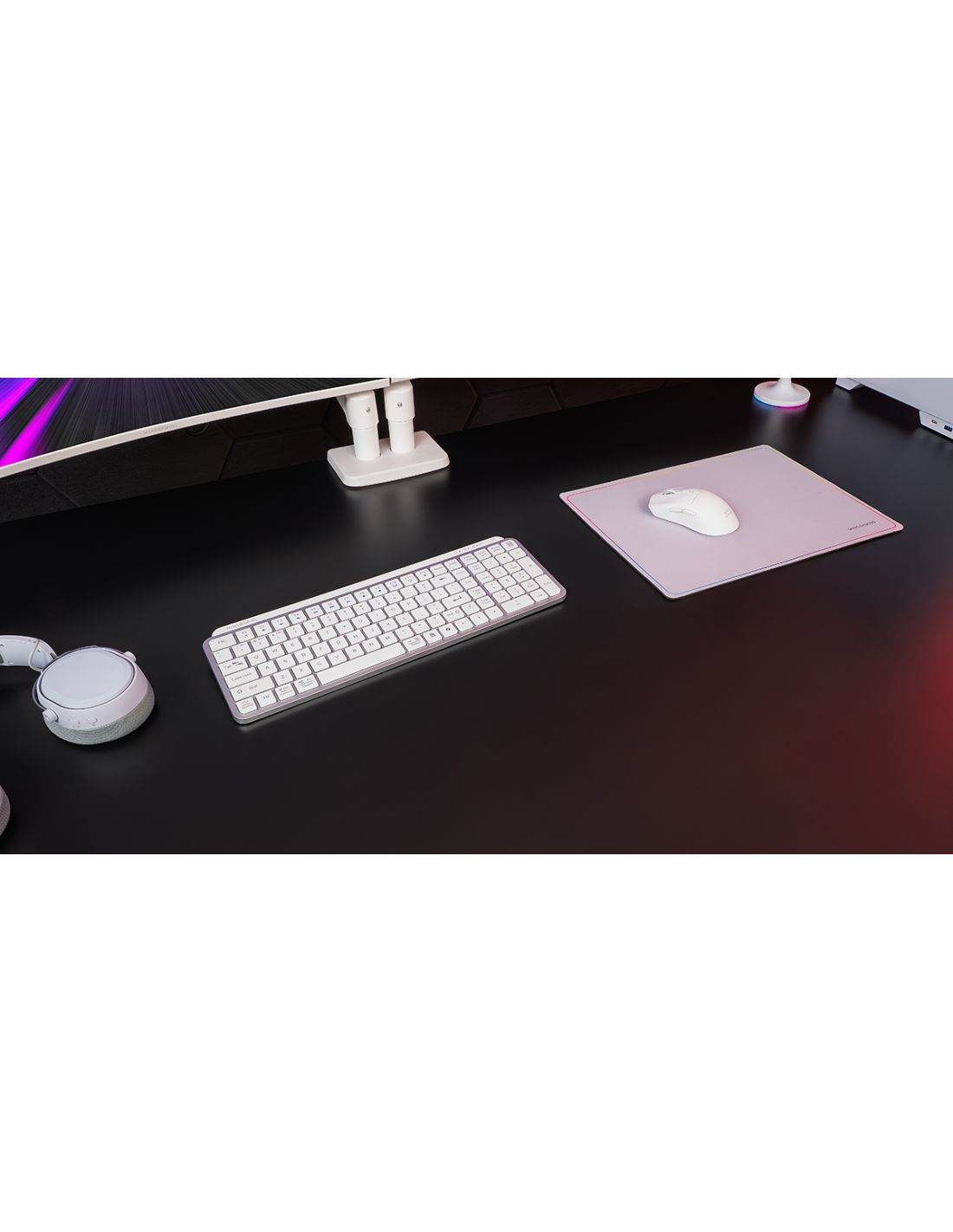 MKSILENKEYSWES - Teclado Mars Gaming RF Wireless/Bluetooth Blanco (MKSILENKEYSWES)