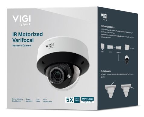 INSIGHT S245ZI - C�mara Ip TP-LINK Domo Varifocal Motorizada para exteriores de 4Mp, Zoom �ptico 5X, Detecci�n inteligente, IP67 y IK10,H.265+. (INSIGHT S245ZI)