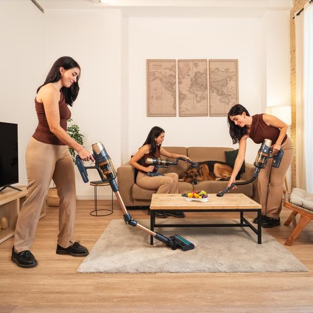 A01_EU01_115939 - Aspirador Vertical CECOTEC Rockstar RX70 AquaPet Flex sin bolsa ni cables Succi�n 300AW Cepillo HairLess (A01_EU01_115939)