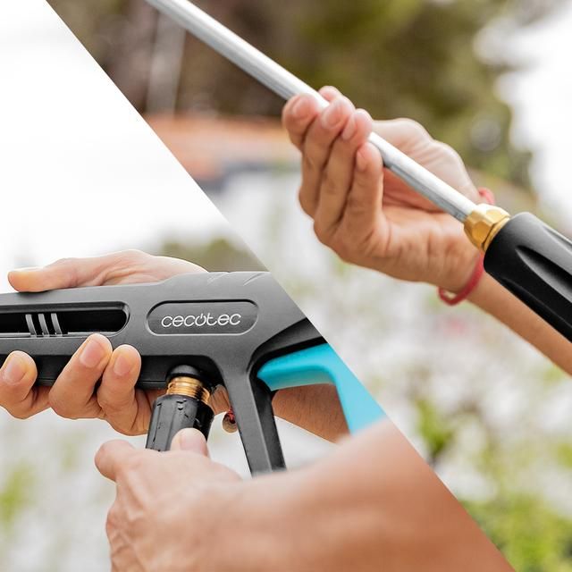 08140 - Hidrolimpiadora Cecotec HydroBoost 3200 TotalClean, con motor brushless. Especial para el hogar, el jard�n o el coche. Potente, eficaz y f�cil de transportar. M�xima potencia de 3200W. (08140)