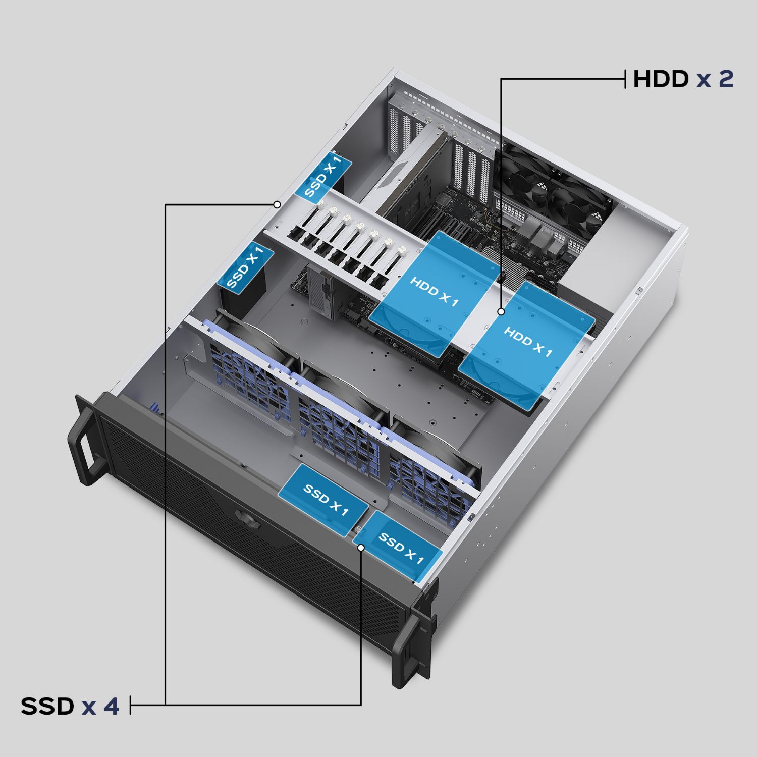 UK51923 - Caja Rack UNYKA UK4340 4U600 19