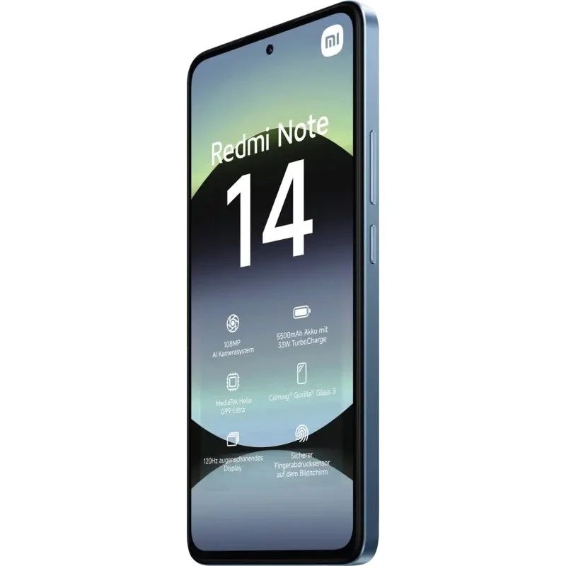 XIA-SP NOTE14 8-256 BL V2 - Smartphone XIAOMI Redmi Note 14 6.67