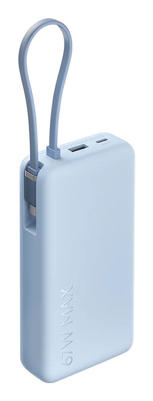 XIA-BAT 67W PB ICAB 20000 BL - PowerBank XIAOMI 20000mAh 67W USB-A/C Cable USB-C Azul (BHR08O8GL)