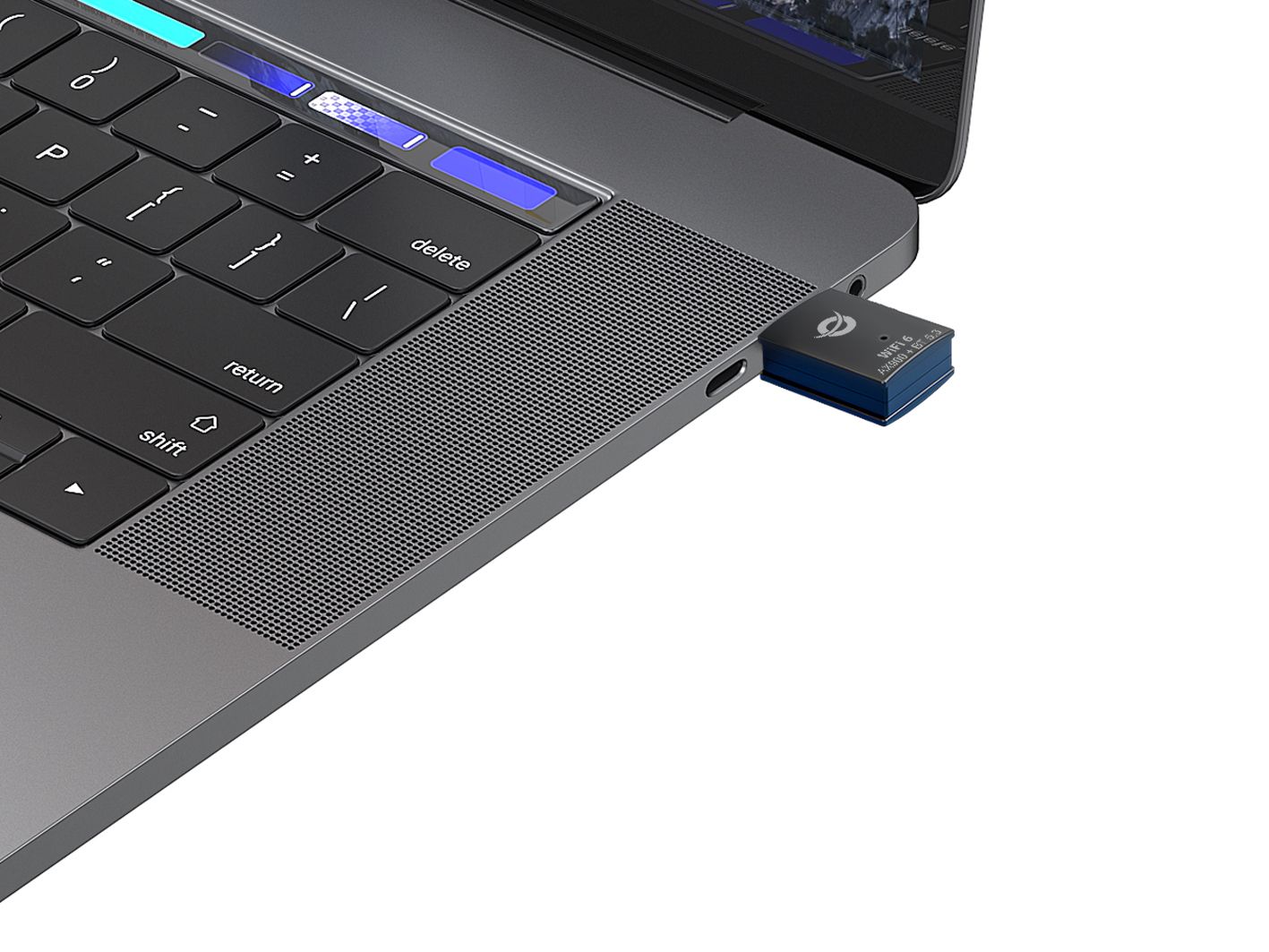 ABBY26B - Adaptador CONCEPTRONIC AX900 USB 2.0 WLAN/Bluetooth 5.3 WiFi 6 Dual Band PC/Port�til Negro (ABBY26B)