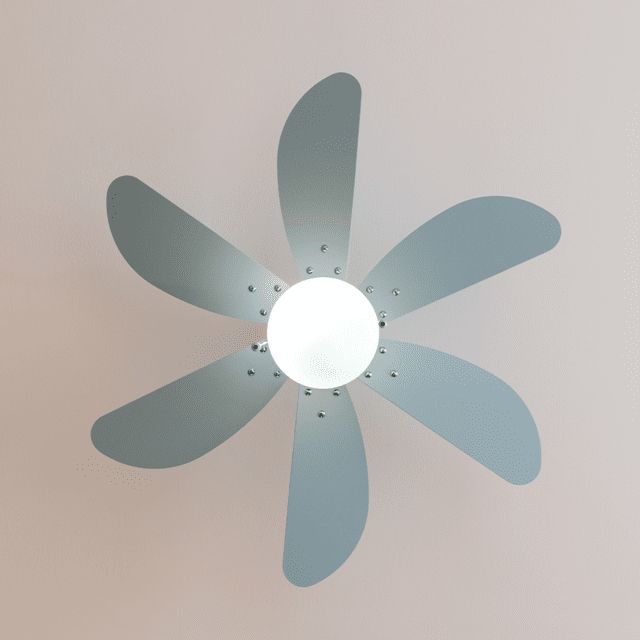 08452 - Ventilador de Techo CECOTEC EnergySilence Aero 3600 Vision Full Sky 50W 36? con L�mpara 6 Aspas 3 Velocidades Modo Summer/Winter Azul Cielo (08452)