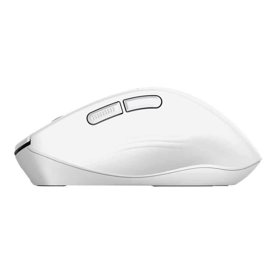 26022 - Rat�n Trust Niven Ergon�mico Diestro Clic Silencioso RF Wireless/Bluetooth USB-A 3200dpi 7 Botones Blanco (26022)