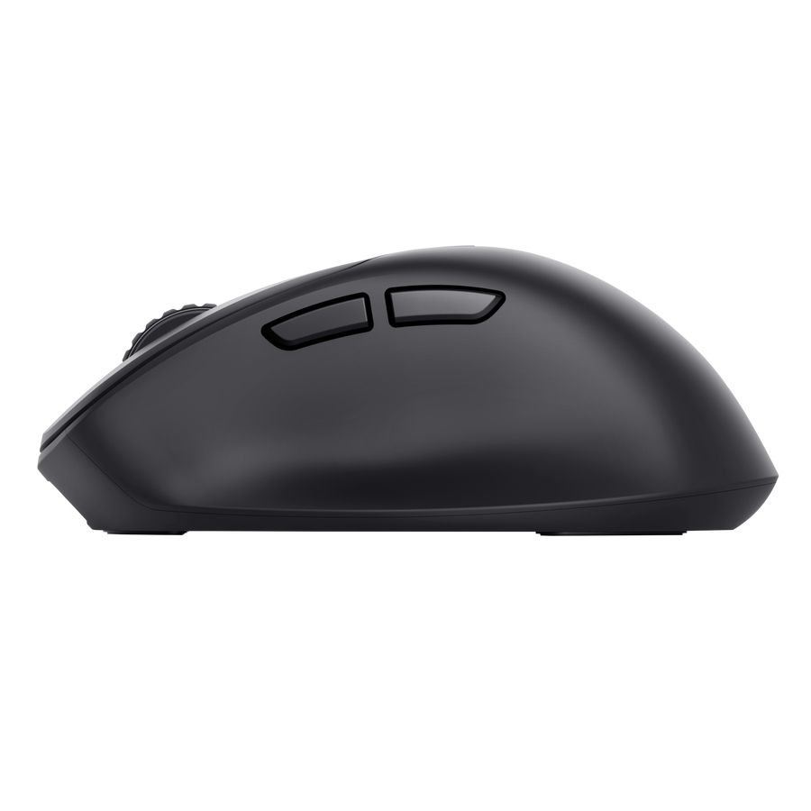 25991 - Rat�n Trust Zevo Ergon�mico �ptico Diestro Clic Silencioso RF Wireless/Bluetooth USB-A 4000dpi Negro (25991)