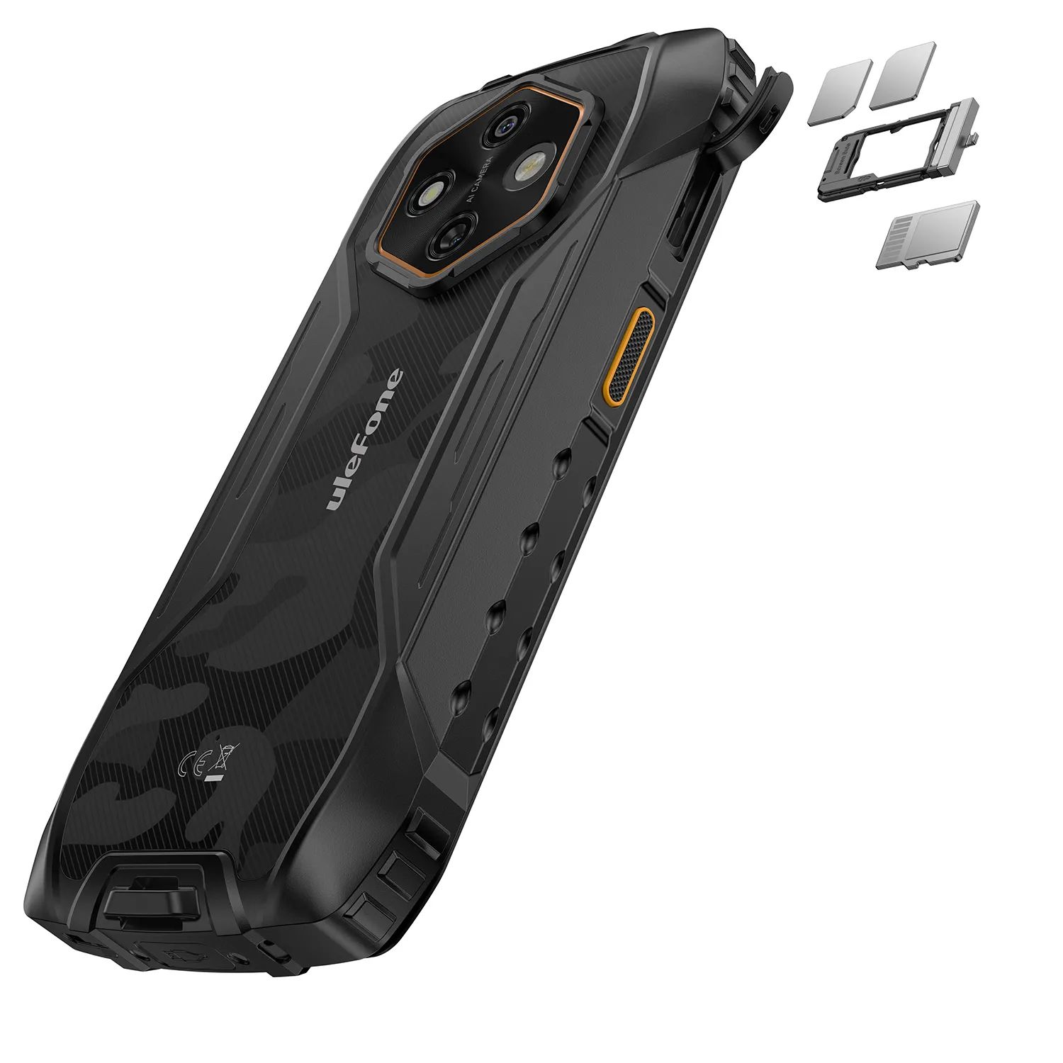 ULERUGKING4PROB - Smartphone ULEFONE RUGKING 4 PRO. 8+256GB / BLACK ( ULERUGKING4PROB)
