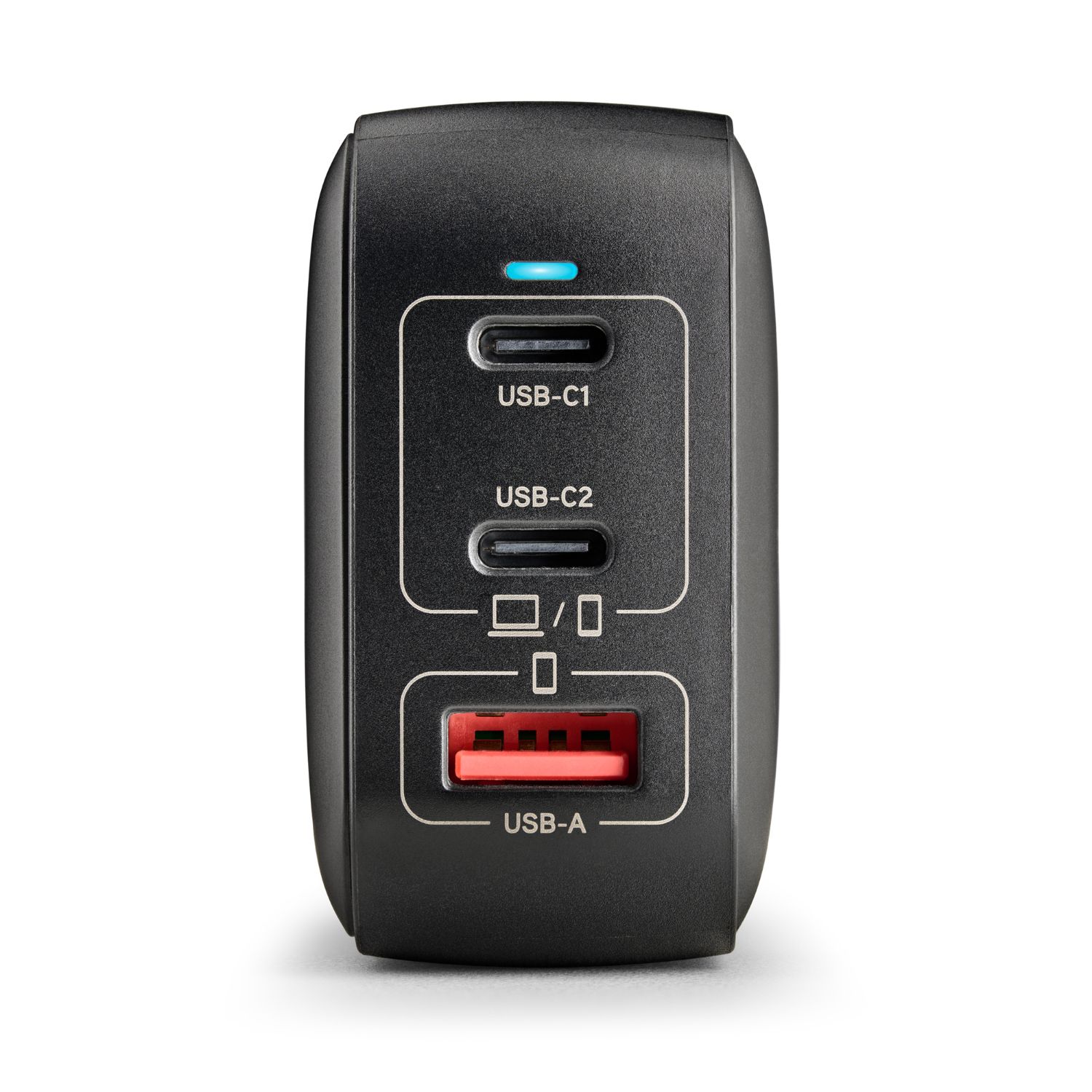 BUD100WTINY - Cargador de Pared NGS 100W QC 3.0 PD 3.0 2xUSB-C 1xUSB-A Negro (BUD100WTINY)