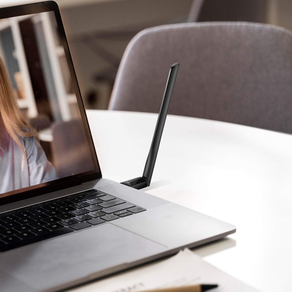 ARCHER TX35U PLUS - Adaptador TP-Link AX1800 USB 3.0 WiFi 6 Dual Band Antena Externa Negro (ARCHER TX35U PLUS)