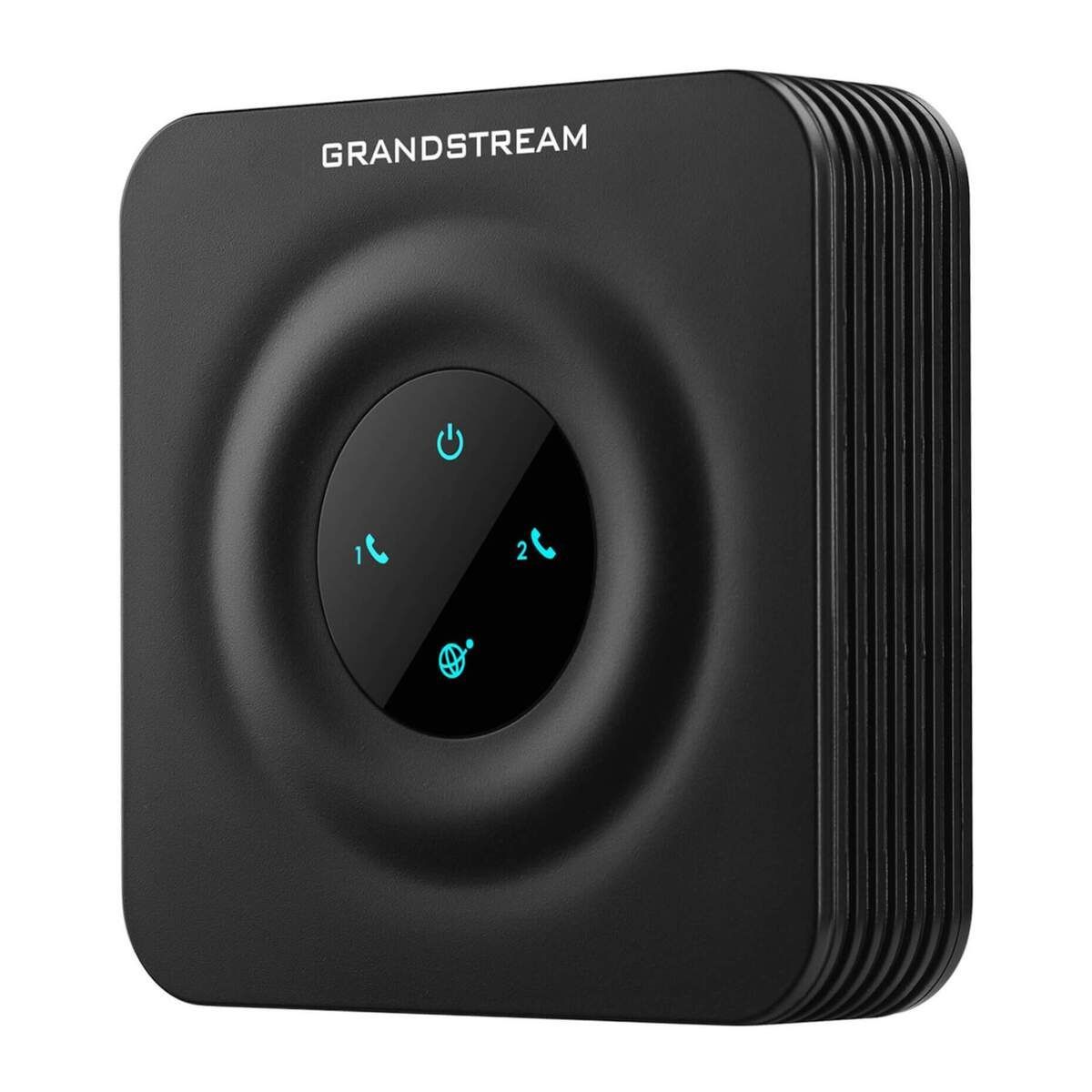 HT802 v2 - Adaptador de Tel�fono Anal�gico Grandstream 1 Perfil SIP 1xRJ45 2xFSX Ethernet 10/100 Negro (HT802 v2)
