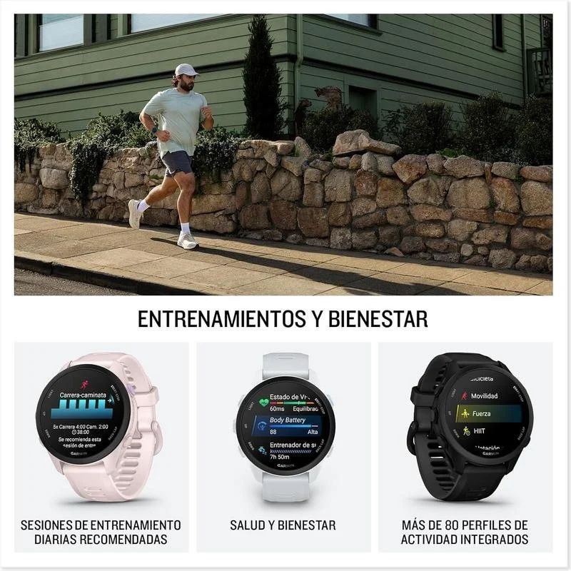 010-04307-02 - Smartwatch Garmin Forerunner 70 AMOLED Color T�ctil 1.2? 30.4mm 512Mb Bluetooth GPS Cuerpo Amarillo Correa Silicona Amarilla (010-04307-02)