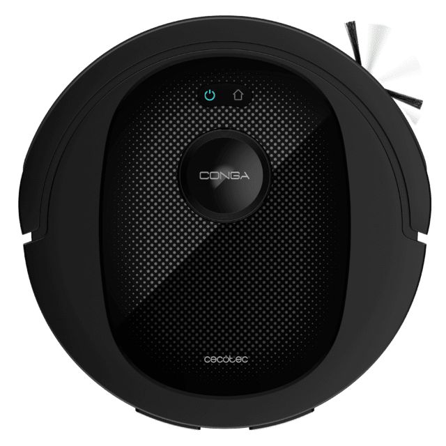A01_EU01_100082 - Robot Aspirador L�ser CECOTEC Conga 8490 Ultimate Ultra Power Home Limpieza 4 en 1: Barre/Aspira/Friega/Pasa la Mopa Base de Autovaciado 2.5L Succi�n 7000Pa Autonom�a 170 minutos Control por APP Negro (A01_EU01_100082)