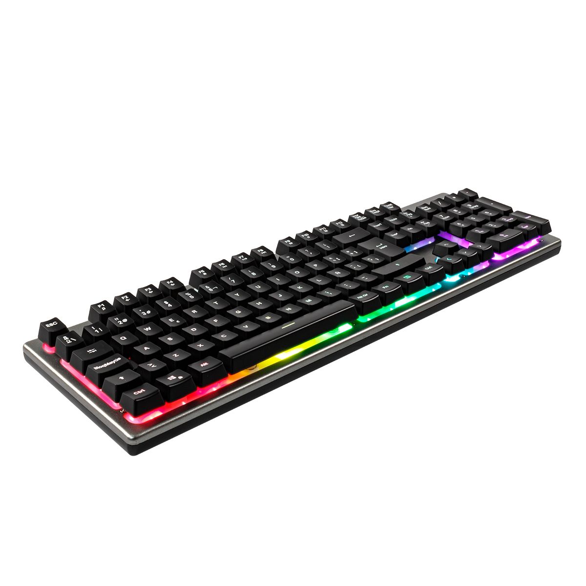 UK505450 - Teclado Gaming UNYKA NOVA K244 QWERTY 105 Teclas LED RGB USB-A Portugu�s Gris (UK505450)