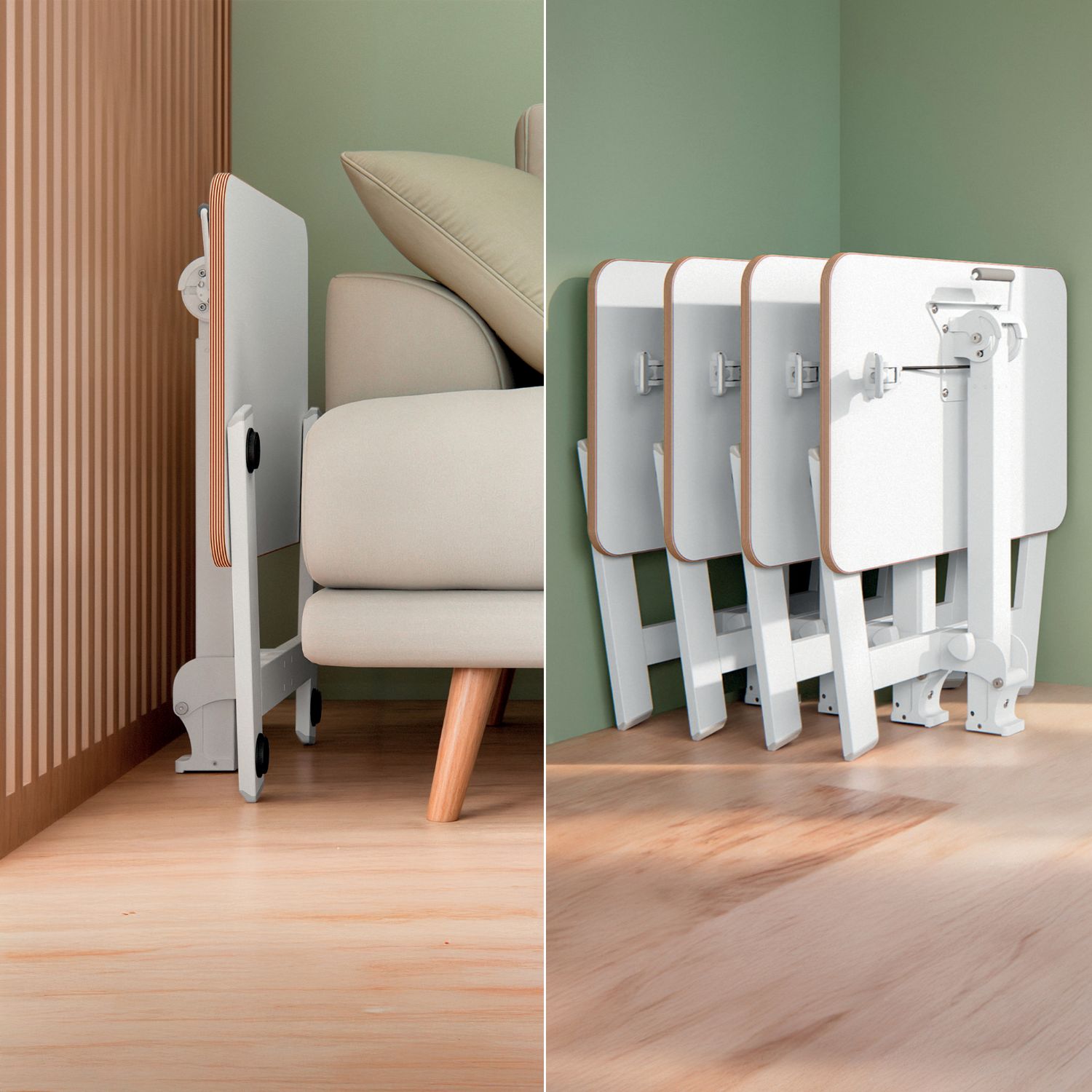 6588-00-01 - Mesa Escritorio Leitz Ergo Altura regulable para sentarse/estar de pie, 65x46x1.8cm, Blanco. (6588-00-01)
