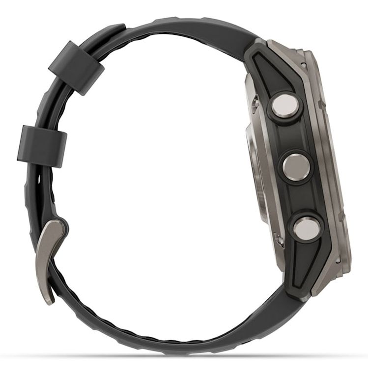 010-03199-11 - Smartwatch Garmin Fenix 8 Pro AMOLED Digital T�ctil 1.4? 51mm Color 32Gb Multideporte Micr�fono/Altavoces Integrados NFC WiFi Bluetooth GPS ANT+ Cuerpo Grafito/Titanio Correa Negra (010-03199-11)