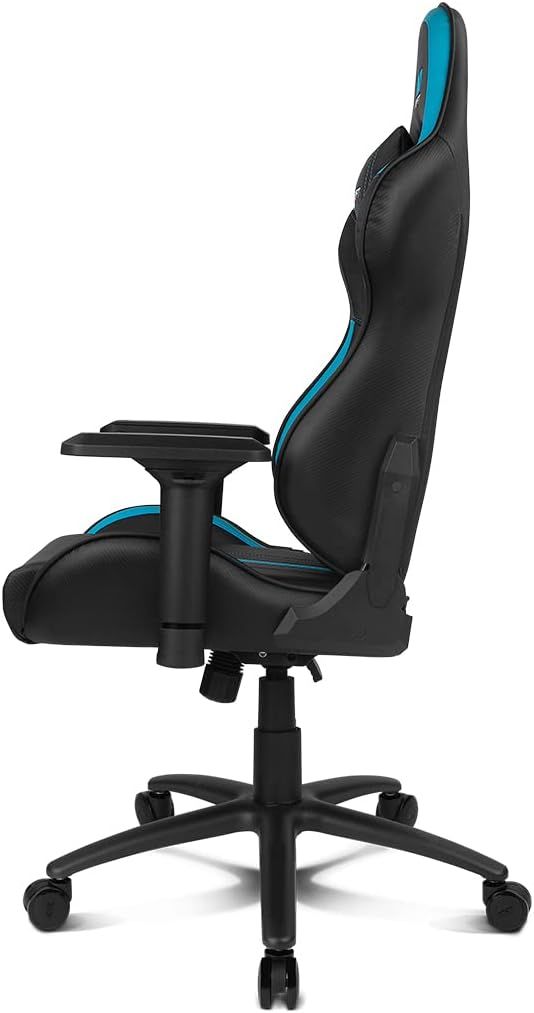 DR350BL - Silla Drift Gaming EXPERT. Estructura robusta. Reposabrazos 4D ajustables. Dise�ado para largas horas de juego o de trabajo. Respaldo reclinable desde los 90 hasta los 135 grados. Soporta hasta 150 kilos. NEGRA AZUL (DR350BL)