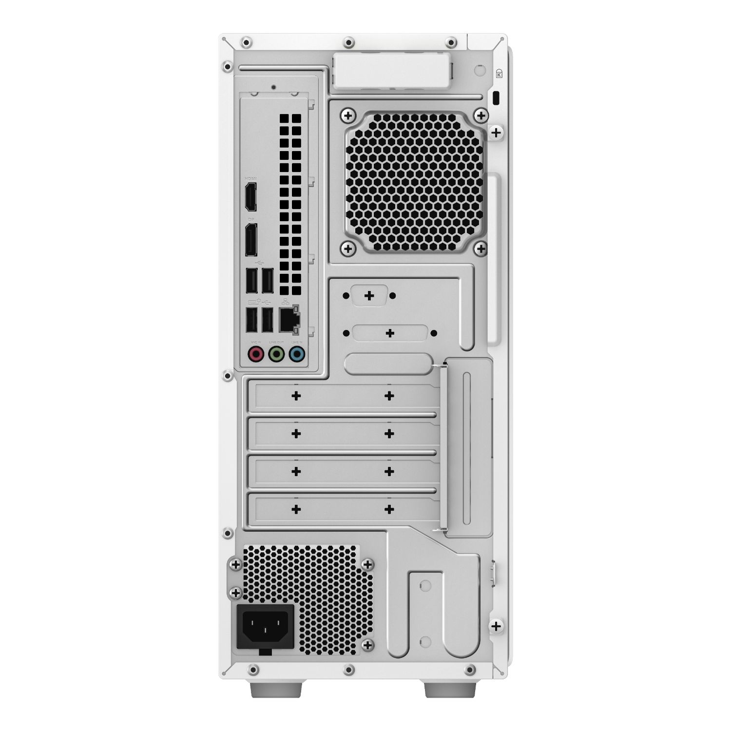 90PF05R1-M01LW0 - Ordenador ASUS V500 Mini Tower V501MV-05210H0460 Intel Core 5-210H 16Gb 512Gb SSD 4xUSB 2.0 4xUSB-A 3.0 2xUSB-C 3.1 1xDP 1.4 1xHDMI 1.4 WiFi 6 Bluetooth 5.4 Ethernet LAN GbE No-OS Blanco (90PF05R1-M01LW0)