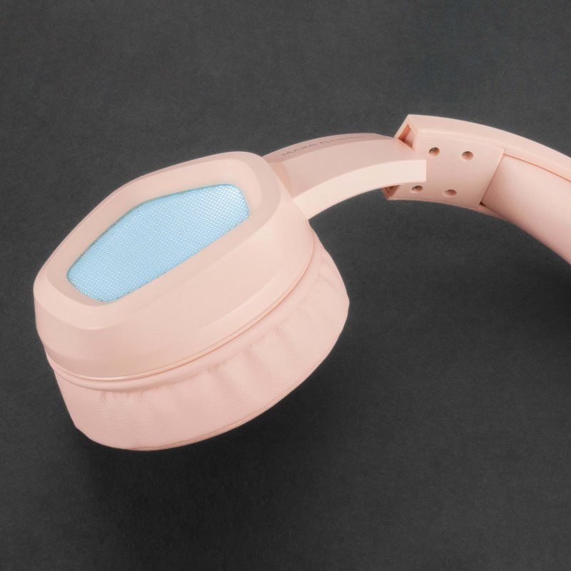 OUT0184 - Auriculares+Micrfono Mars Gaming 3.5mm USB-A Rosa (MH320P)(OUT0184). Buen estado. Desprecintados. Completos. (OUTLET)
