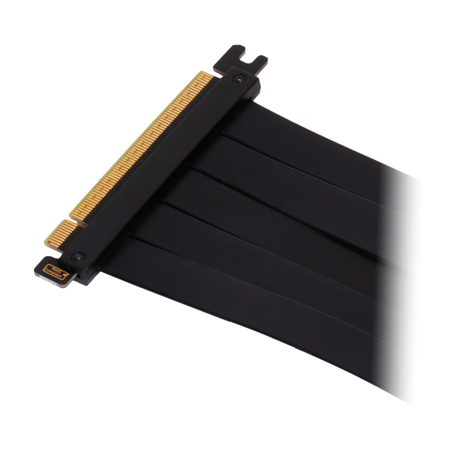 AB461701 White - Cable Extensin Abysm Riser PCIe 4.0 x16 Flexible para montar Tarjeta Grfica Vertical Blanco (AB461701 White)