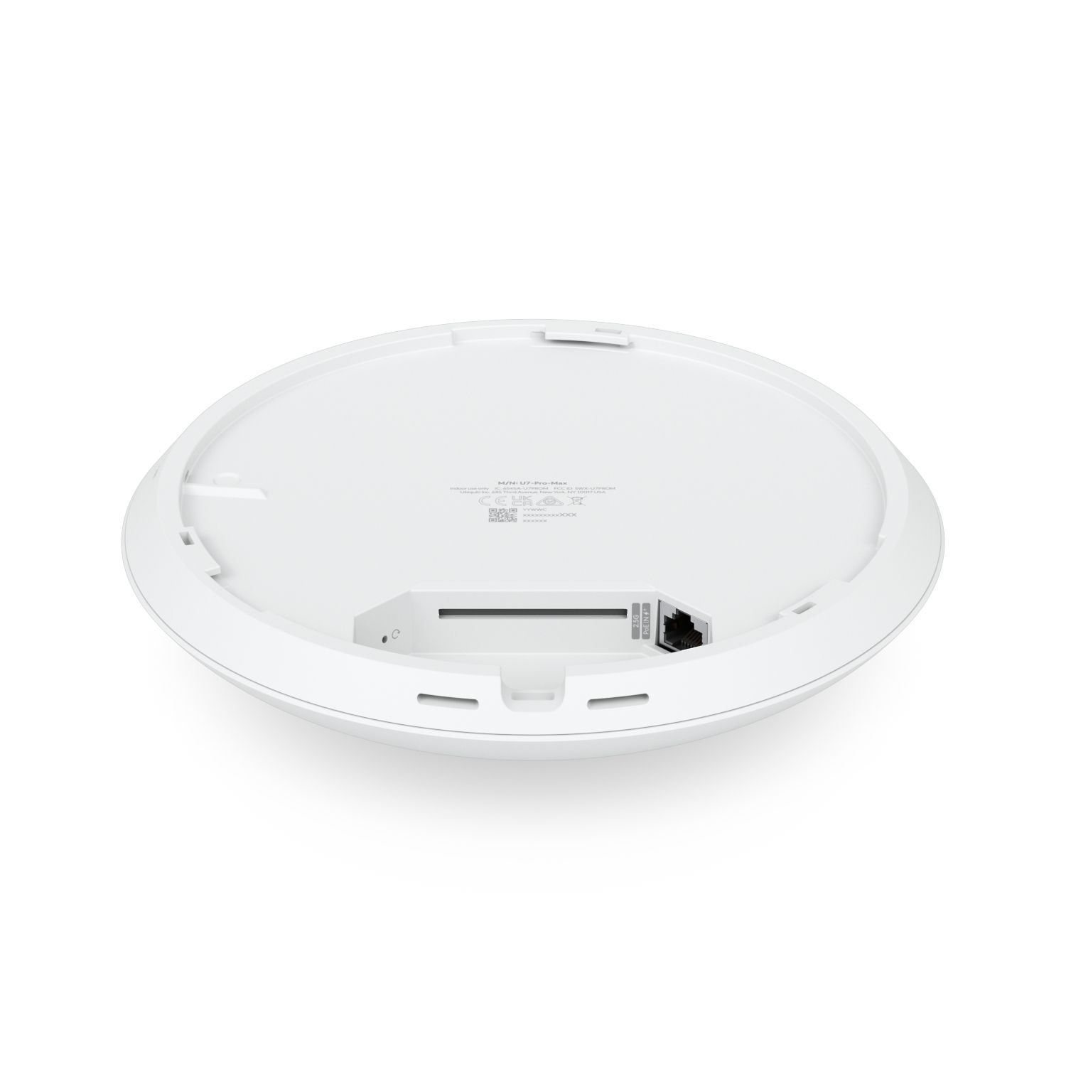 U7-PRO-MAX - Punto de Acceso Ubiquiti WiFi 7 TriBand 1xRJ45 Interior Techo/Pared PoE 22W Antena Interna Blanco (U7-PRO-MAX)