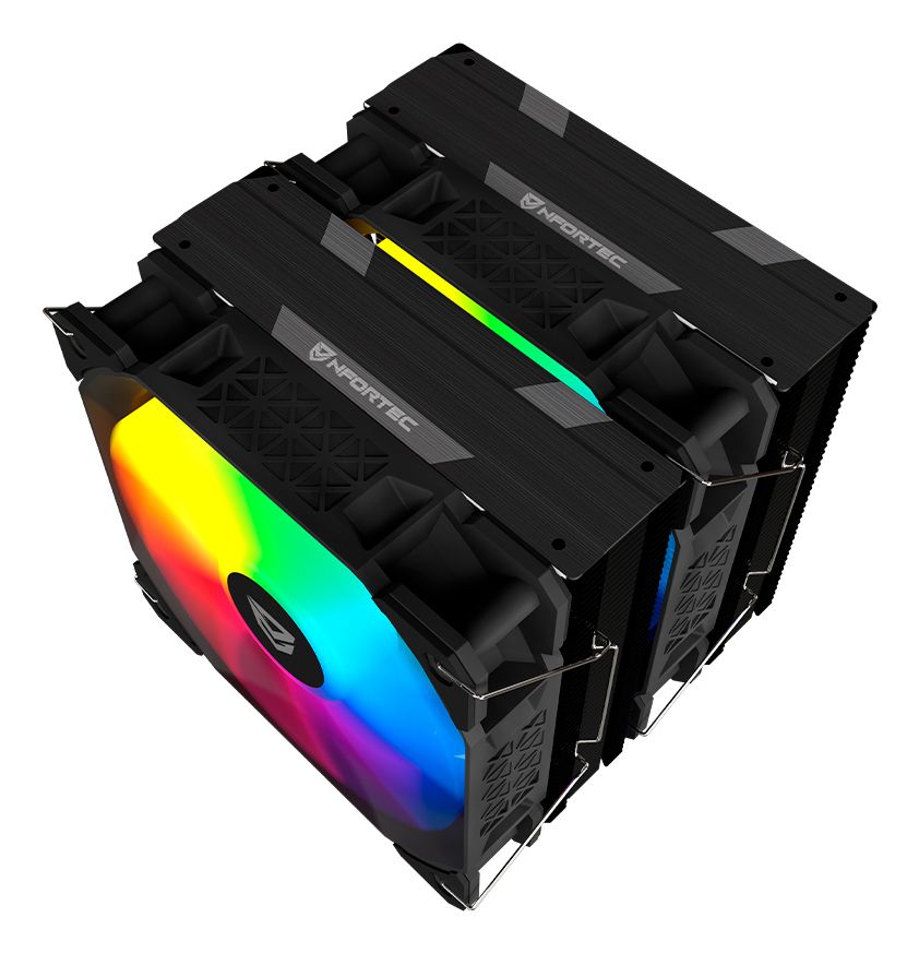 NF-CPU-SCULPTORX2-B - Ventilador CPU Nfortec Sculptor X2 Multisocket ARGB Negro (NF-CPU-SCULPTORX2-B)