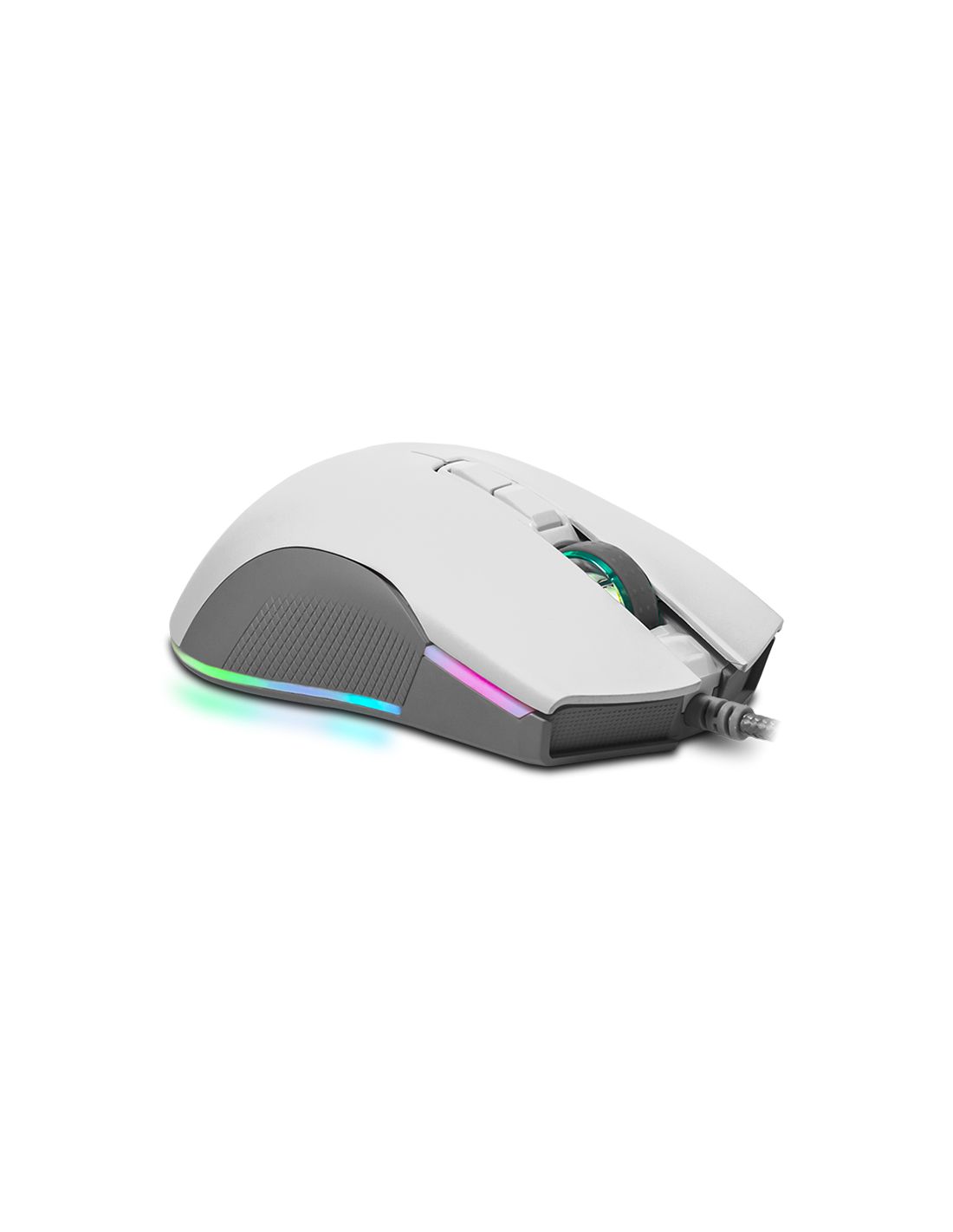 NS-MS-EOS-IVORY - Ratn Gaming Profesional Newskill EOS USB-A Cable 1.8m RGB 16000dpi 7 Botones Ivory (NS-MS-EOS-IVORY)