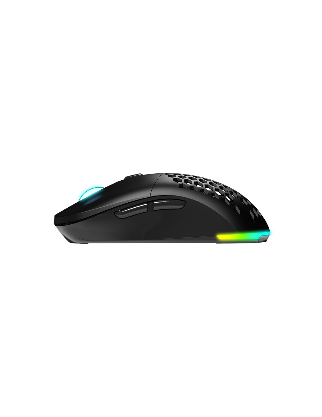 NS-MS-ARAKNE-ELITE - Ratn Gaming Newskill Arakne Elite Ambidextro RGB RF Wireless/USB-A 16000dpi 7 Botones Negro (NS-MS-ARAKNE-ELITE)