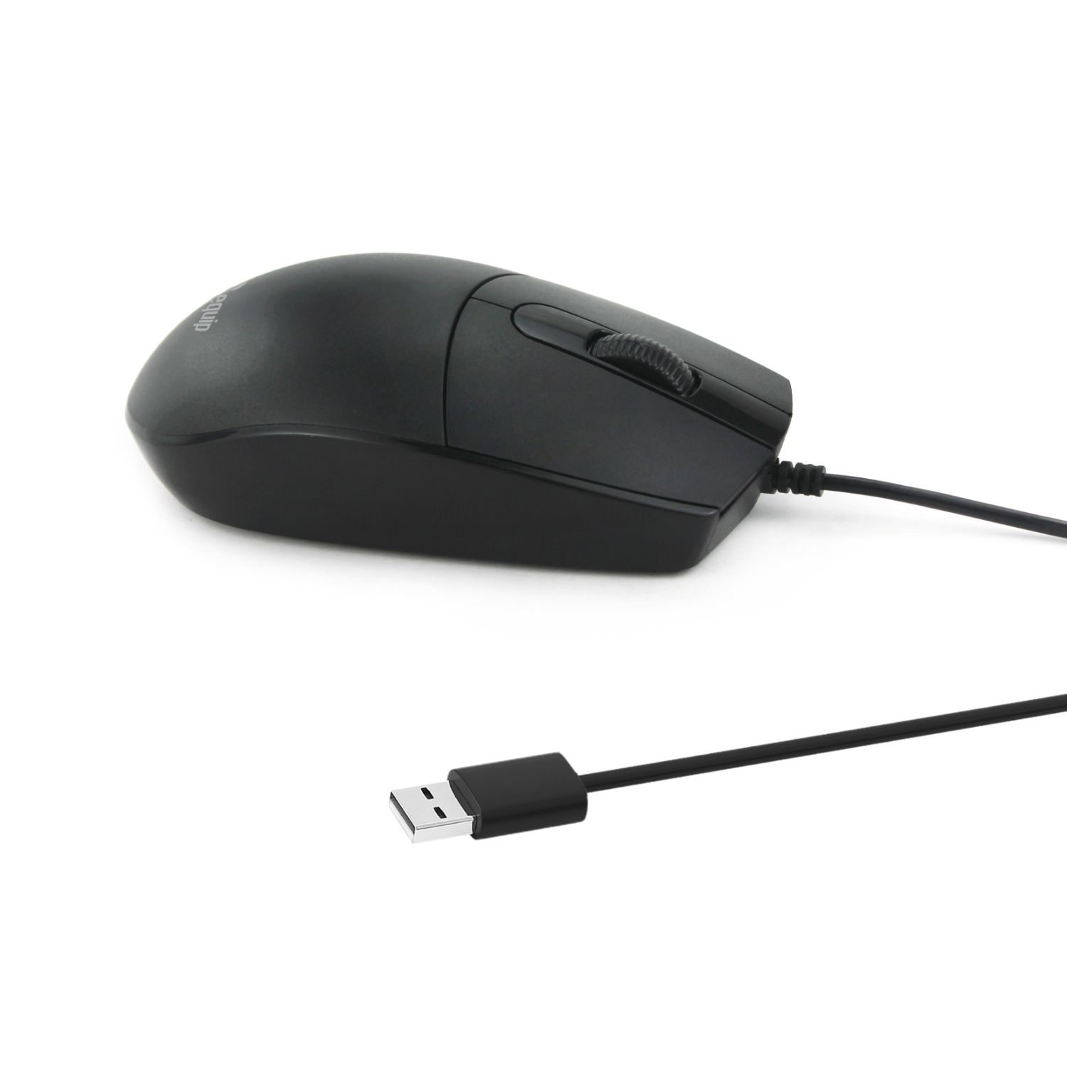 EQ245117 - Ratn Ergonmico EQUIP Silent ptico Ambidextro USB-A 1200dpi Negro (EQ245117)